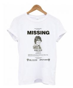 IT 2017 Movie Missing Richie Tozier Poster t shirt RF02