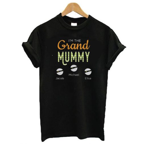 I'm The Grand Mummy Personalized t shirt RF02