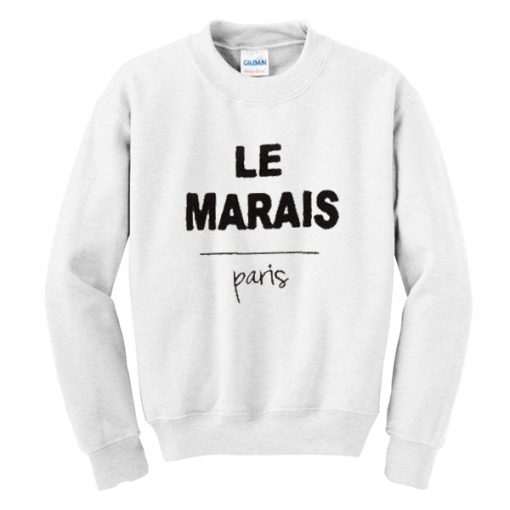 Le Marais Paris sweatshirt RF02
