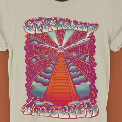 Led Zeppelin Stairway To Heaven t shirt RF02