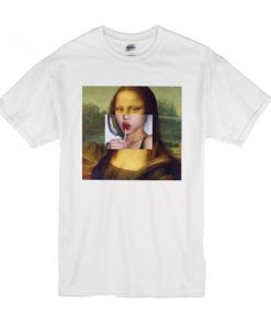 Mona Lisa Lolipop t shirt RF02