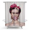 Pink Frida Kahlo Mildew Shower Curtain RF02