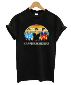 Pretty Jonas Brothers Happiness Begins Vintage t shirt RF02