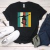 Retro Skateboarder Silhouette t shirt RF02