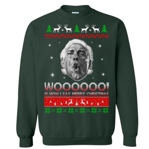 Ric Flair Christmas sweatshirt RF02
