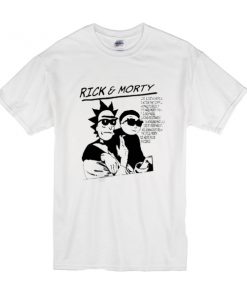 Rick And Morty Sonic Youth Parody t shirt RF02