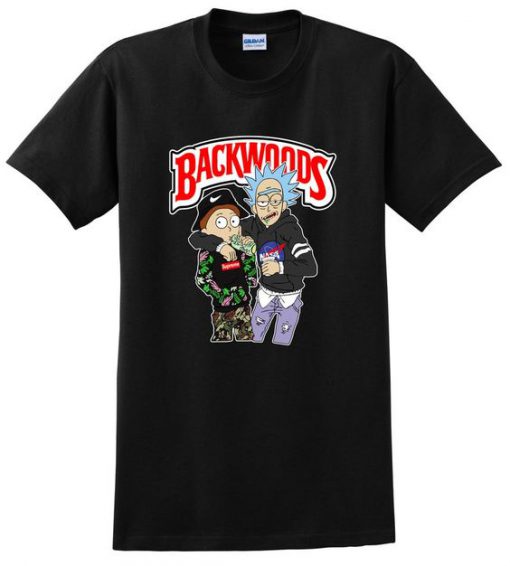 Rick and Morty Backwoods t shirt RF02