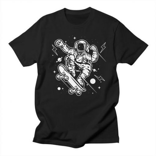 Skateboard Space t shirt RF02