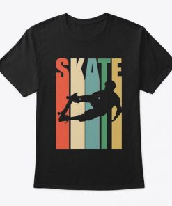 Skateboarder Retro t shirt RF02