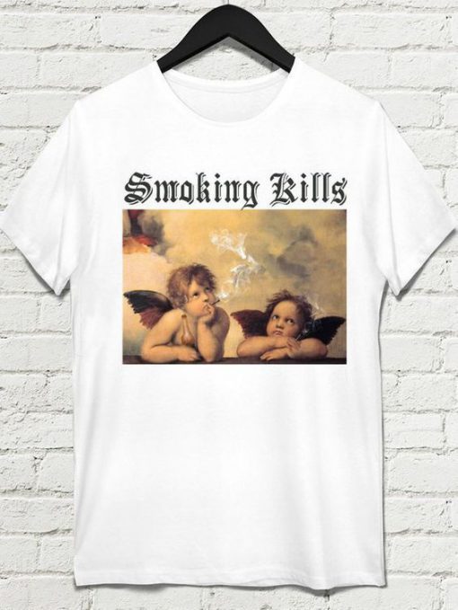 Smoking Kills t shirt RF02