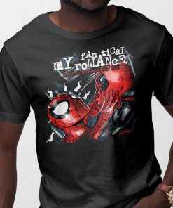 Spiderman Deadpool My Fanatical Romance t shirt RF02
