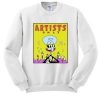 SpongeBob Artists Only Squidward sweatshirt RF02