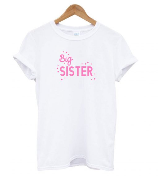Spotty Big Sister T shirt RF02