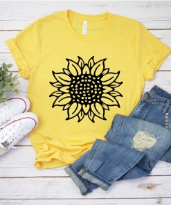 Sunflower Yellow t shirt RF02