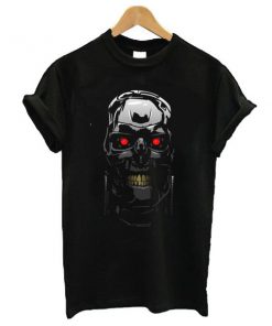 Terminator skull t shirt RF02