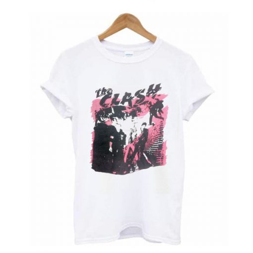 The Clash Retro Punk Rock t shirt RF02