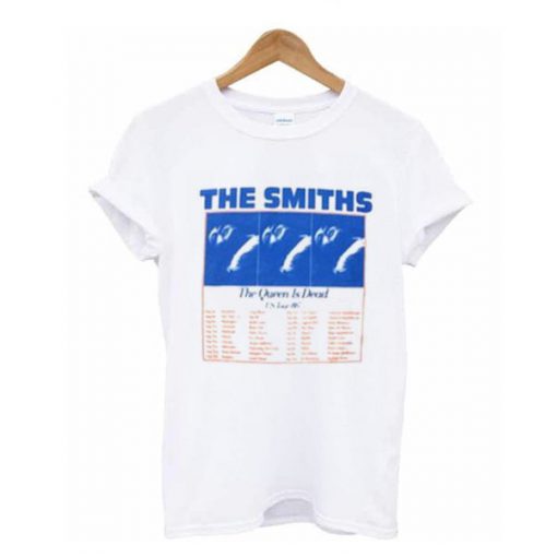 The Smiths The Queen Is Dead US Tour 86 t shirt RF02