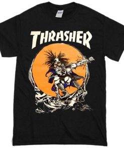 Thrasher yellow t shirt RF02