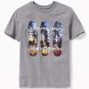 Three Skateboard t shirt RF02