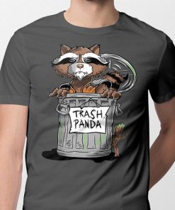 Trash Panda Rocket Raccoon Groot t shirt RF02