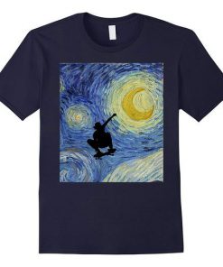 Van Gogh Starry Night t shirt RF02