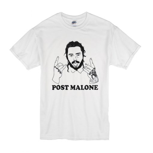 Vintage rapper Post leave me Malone t shirt RF02