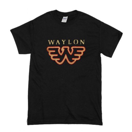 Waylon Jennings Logo t shirt RF02