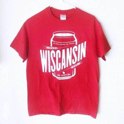 Wiscansin Cans t shirt RF02