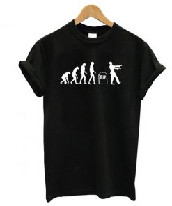 Zombie Evolution Monkey Death Reborn Undead Brain Eaters t shirt RF02