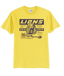 lions drag strip t shirt RF02