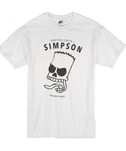 simpson trouble maker t shirt RF02