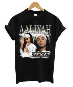 Aaliyah Homage t shirt RF02