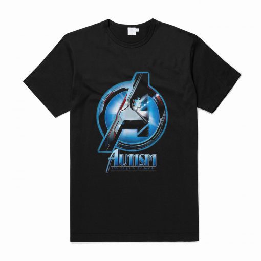 Avenger Autism My Super Power T-Shirt RF02