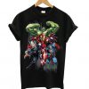 Avengers Hulk Thor Iron Man & Captain America t shirt RF02