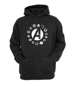 Avengers Team Logo hoodie RF02