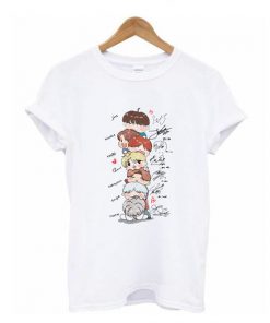 BTS Chibi Signatures t shirt RF02