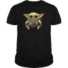 Baby Yoda Hug Flute t shirt RF02