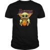 Baby Yoda Hug Los Angeles Lakers t shirt RF02