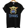 Baby Yoda Hug Tennessee Titans t shirt RF02