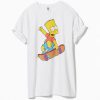 Bart Simpson Skateboard t shirt RF02