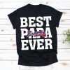 Best Papa Ever Atlanta Braves Baseball Team t shirt RF02