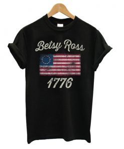 Betsy Ross Flag 1776 Vintage t shirt RF02