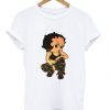 Betty Boop Soldier Camo t shirt RF02