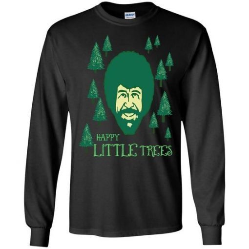 Bob Ross Happy Little Trees sweatshirt RF02