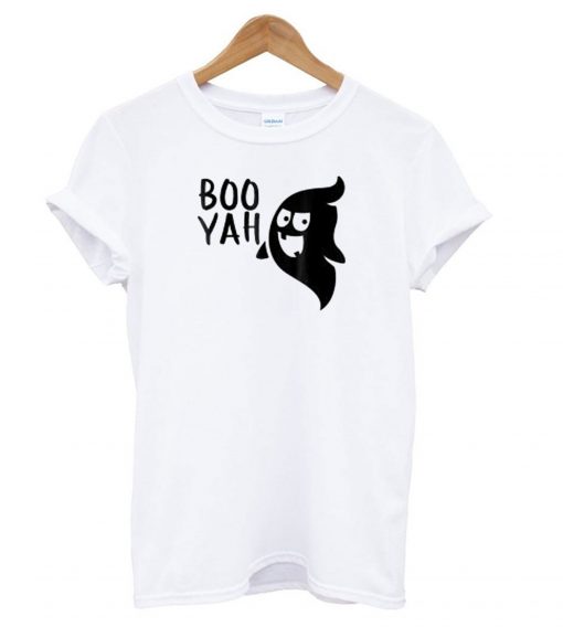 Booyah Ghost White t shirt RF02