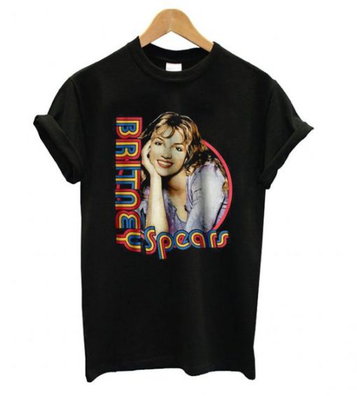 Britney Spears Tour Baby One More Time 1998 Vintage t shirt RF02