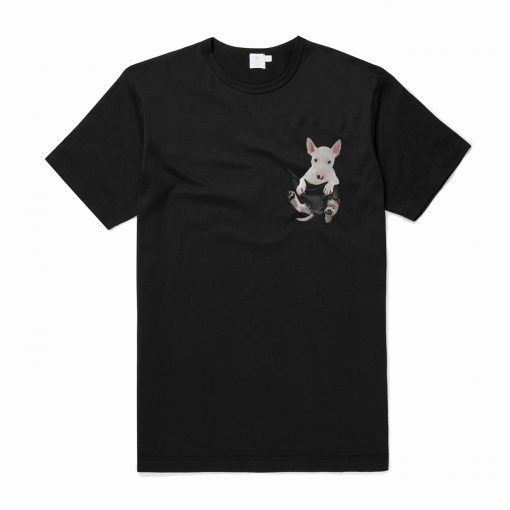 Bull Terrier Tiny Pocket T-Shirt RF02