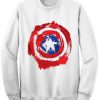 Captain America Shield sweatshirt RF02