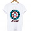 Captain America and Iron Man t shirt RF02