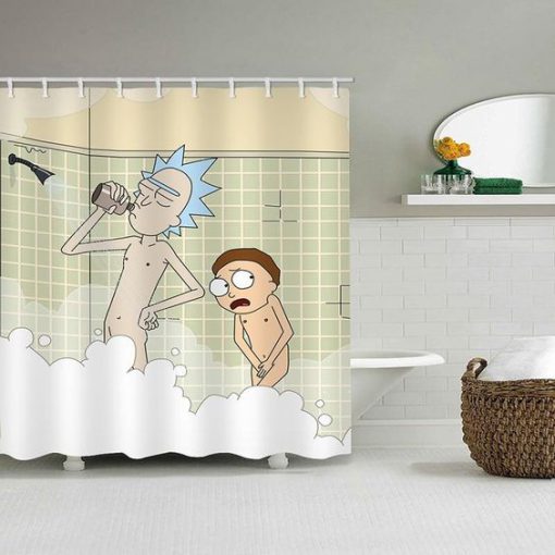 Cartoon Waterproof Shower Curtains RF02